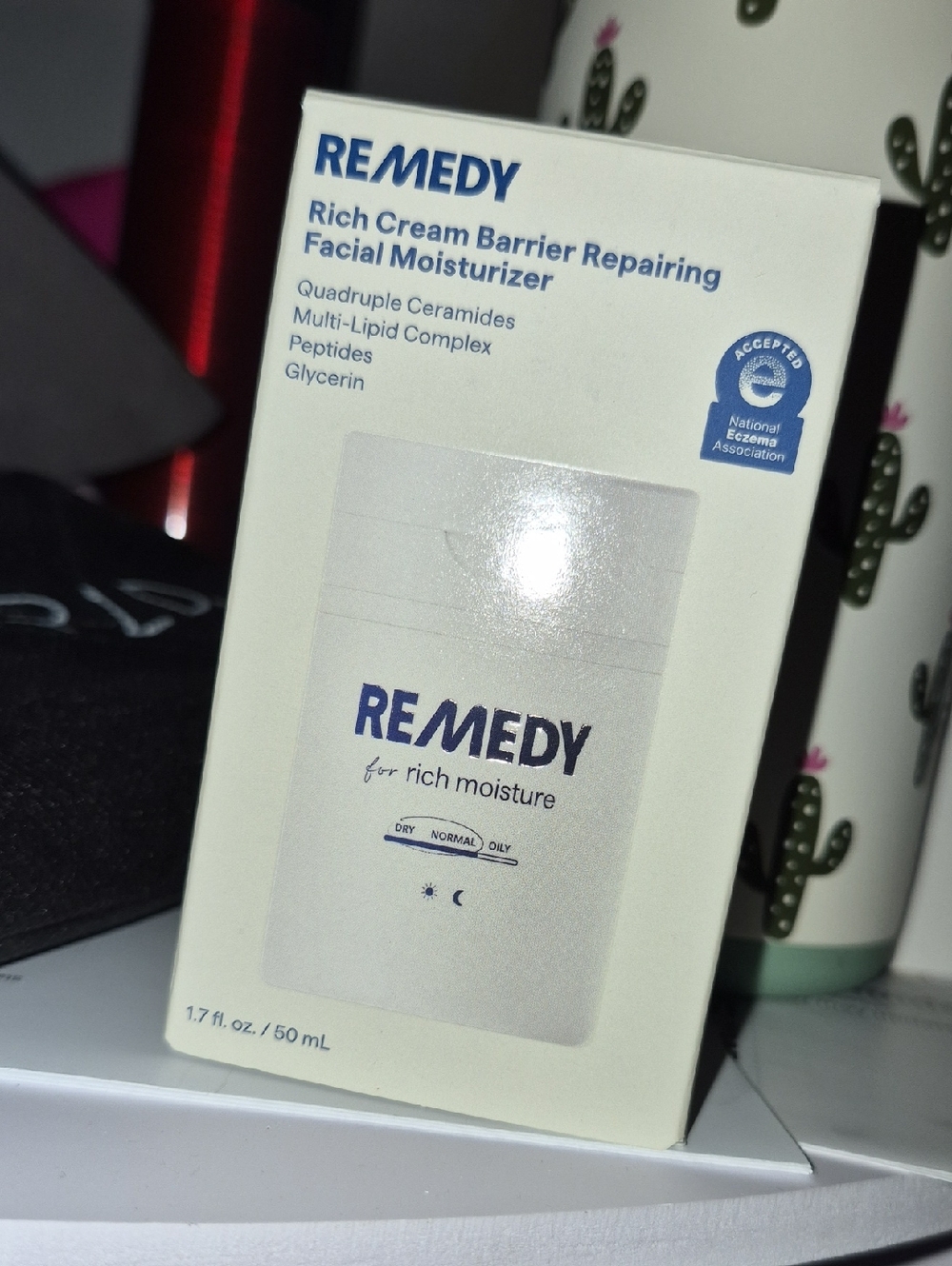Rich Cream Barrier Repairing Facial Moisturizer - Remedy Skincare Nwt